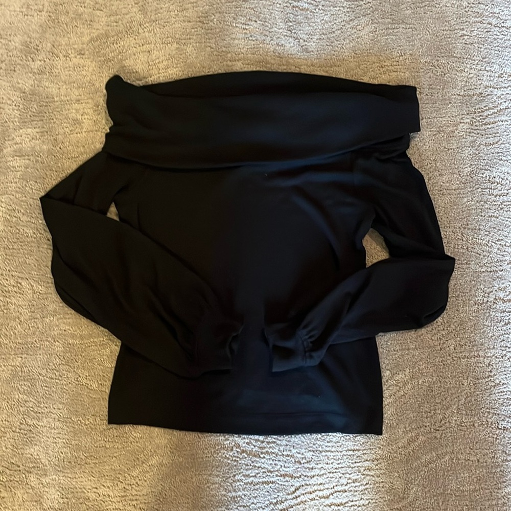 NWT.  Banana Republic off the shoulder soft luxe top